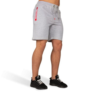 Gorilla Wear Pittsburgh Sweat Shorts - Grey - Urban Gym Wear