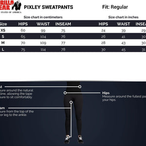 Gorilla Wear Pixley Sweatshorts - Black - Urban Gym Wear