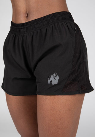 Gorilla Wear Portland 2-In-1 Shorts - Black - Urban Gym Wear