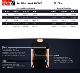 Gorilla Wear Raleigh Long Sleeve - Black - Urban Gym Wear