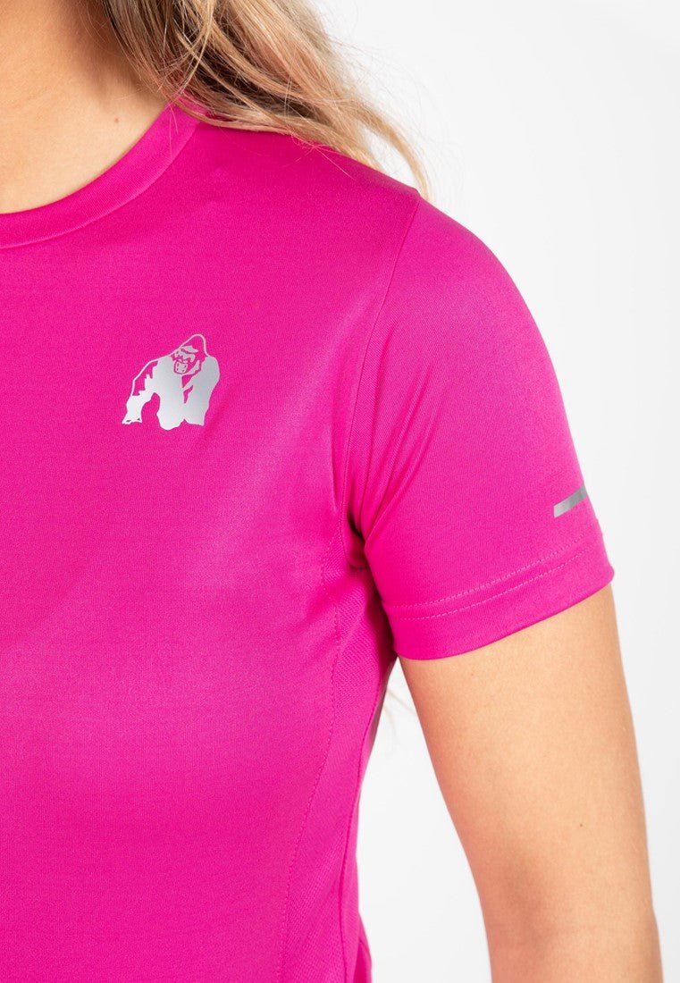 Gorilla Wear Raleigh T-Shirt - Pink - Urban Gym Wear