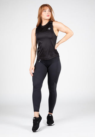 Gorilla Wear Raleigh Tank Top - Black - Urban Gym Wear