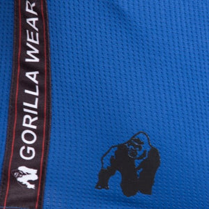 Gorilla Wear Reydon Mesh Shorts - Blue - Urban Gym Wear