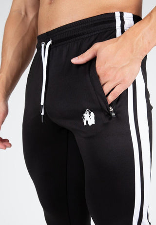Gorilla Wear Riverside Track Pants - Black - Urban Gym Wear