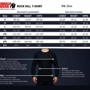 Gorilla Wear Rock Hill T-Shirt - Black - Urban Gym Wear