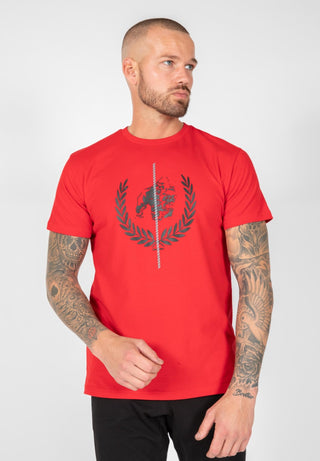 Gorilla Wear Rock Hill T-Shirt - Red - Urban Gym Wear