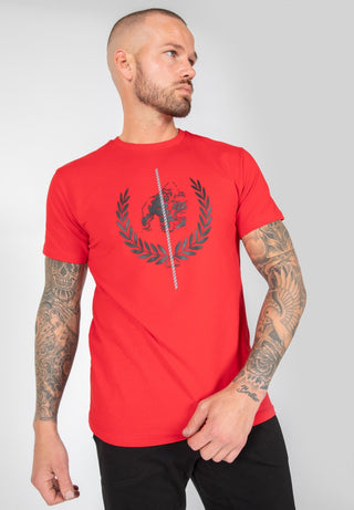 Gorilla Wear Rock Hill T-Shirt - Red - Urban Gym Wear