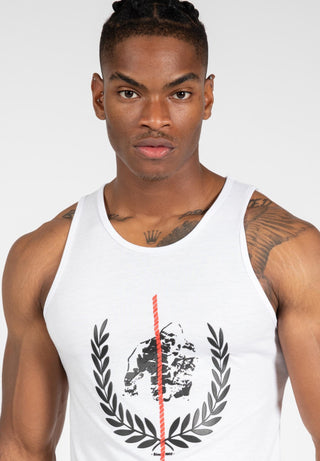 Gorilla Wear Rock Hill Tank Top - White - Urban Gym Wear