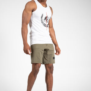 Gorilla Wear Rock Hill Tank Top - White - Urban Gym Wear