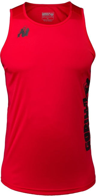 Gorilla Wear Rockford Tank Top - Red - Urban Gym Wear