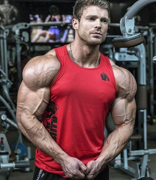 Gorilla Wear Rockford Tank Top - Red - Urban Gym Wear