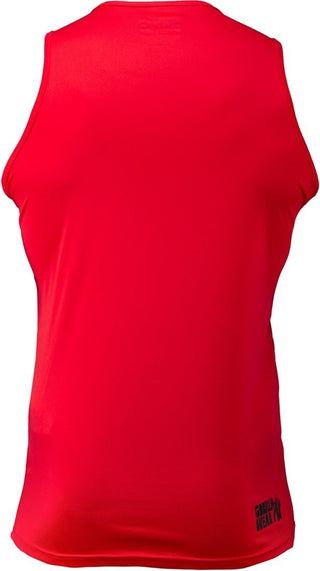 Gorilla Wear Rockford Tank Top - Red - Urban Gym Wear
