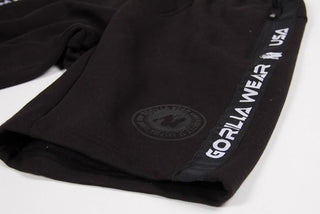 Gorilla Wear Saint Thomas Sweatshorts - Black - Urban Gym Wear