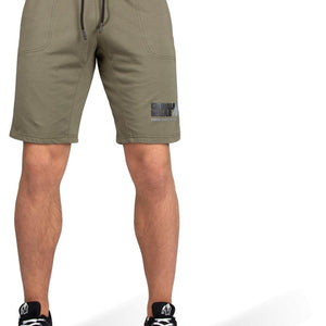 Gorilla Wear San Antonio Shorts - Army Green - Urban Gym Wear