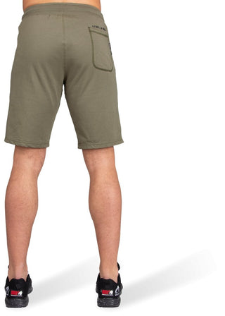 Gorilla Wear San Antonio Shorts - Army Green - Urban Gym Wear