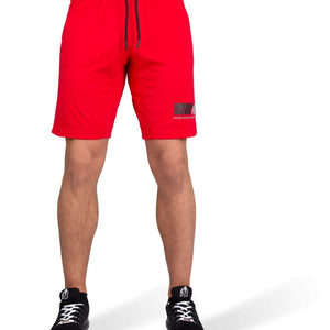 Gorilla Wear San Antonio Shorts - Red - Urban Gym Wear