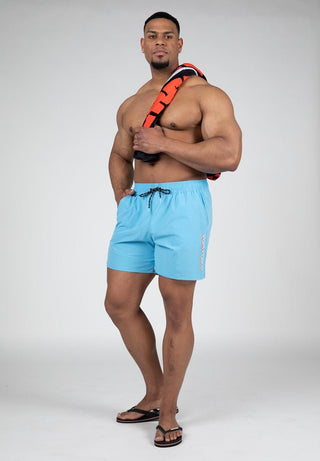 Gorilla Wear Sarasota Swim Shorts - Blue - Urban Gym Wear