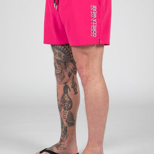 Gorilla Wear Sarasota Swim Shorts - Pink - Urban Gym Wear