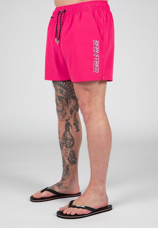 Gorilla Wear Sarasota Swim Shorts - Pink - Urban Gym Wear