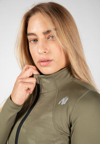 Gorilla wear Savannah Jacket - Army Green Camo - Urban Gym Wear