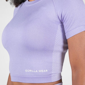 Selah Seamless Long Sleeve - Lilac - XS/S Gorilla Wear