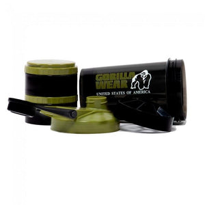 Gorilla Wear Shaker 2 GO - Black-Army Green - Urban Gym Wear