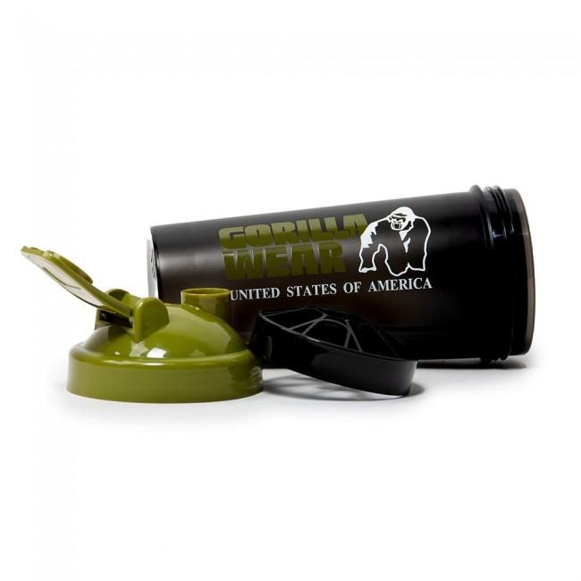 Gorilla Wear Shaker XXL - Black-Army Green - Urban Gym Wear