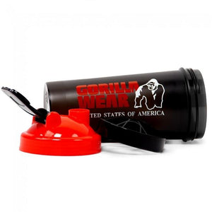 Gorilla Wear Shaker XXL - Black-Red - Urban Gym Wear