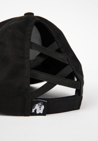 Gorilla Wear Sharon Ponytail Cap - Black - Urban Gym Wear