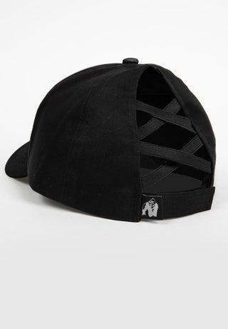 Gorilla Wear Sharon Ponytail Cap - Black - Urban Gym Wear
