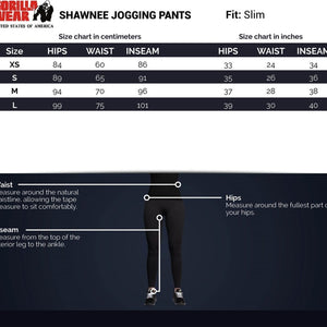 Gorilla Wear Shawnee Joggers - Mixed Grey - Urban Gym Wear