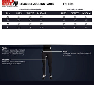 Gorilla Wear Shawnee Joggers - Mixed Grey - Urban Gym Wear
