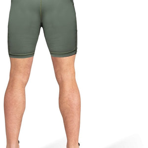 Gorilla Wear Smart Shorts - Army Green - Urban Gym Wear