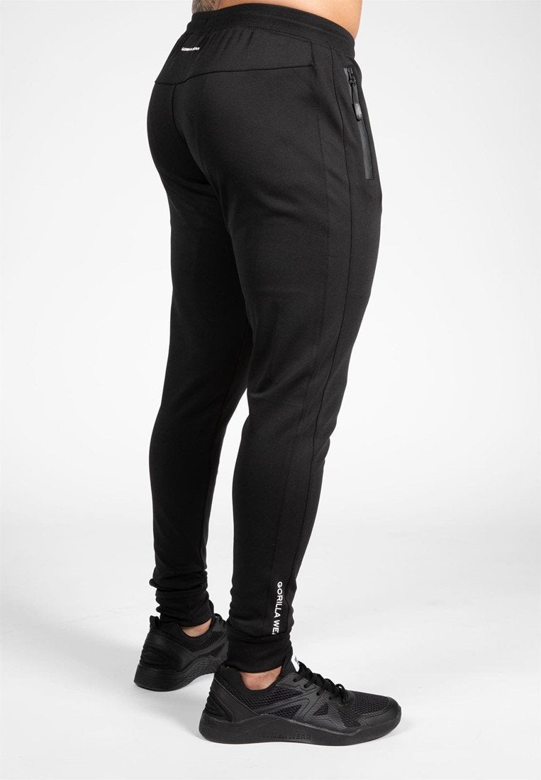 Gorilla Wear Vernon Trainingsbroek - Track Pants - Zwart - XL Gorilla Wear Vernon Trainingsbroek - Track Pants - Zwart - XL