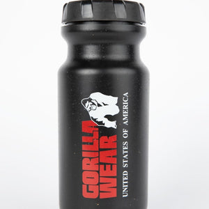Gorilla Wear Sustainable Grip Bottle 500ml - Black - Urban Gym Wear