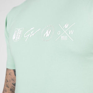 Gorilla Wear Swanton T-Shirt - Green - Urban Gym Wear