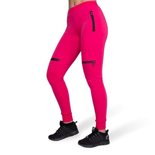 Gorilla Wear Tampa Biker Joggers - Pink - Urban Gym Wear
