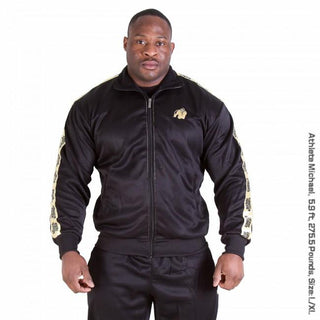 Gorilla Wear Track Jacket - Gold Edition - Urban Gym Wear