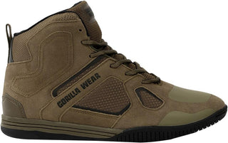 Gorilla Wear Troy High Tops - Army Green - Urban Gym Wear
