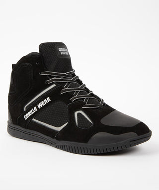 Gorilla Wear Troy High Tops - Black/Grey - Urban Gym Wear