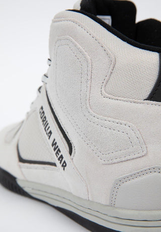 Gorilla Wear Troy High Tops - White - Urban Gym Wear