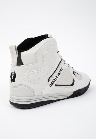 Gorilla Wear Troy High Tops - White - Urban Gym Wear