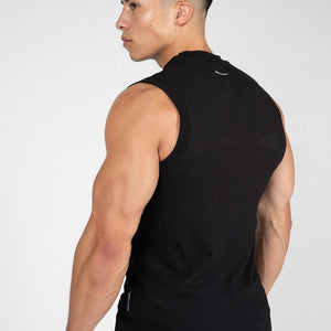 Gorilla Wear Tulsa Tank - Black - Urban Gym Wear