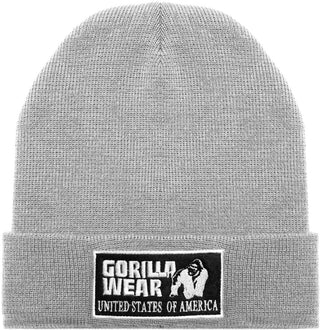 Gorilla Wear Vermont Beanie - Grey - Urban Gym Wear