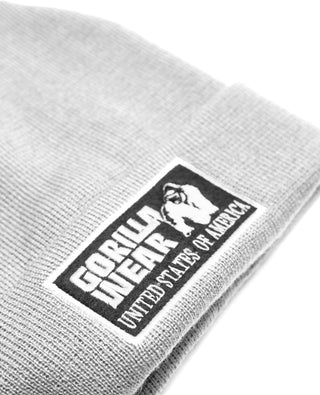 Gorilla Wear Vermont Beanie - Grey - Urban Gym Wear