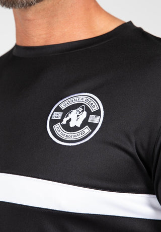 Gorilla Wear Vernon T-Shirt - Black - Urban Gym Wear