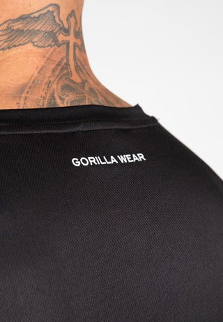 Gorilla Wear Vernon T-Shirt - Black - Urban Gym Wear