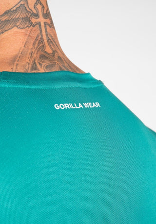 Gorilla Wear Vernon T-Shirt - Teal Green - Urban Gym Wear
