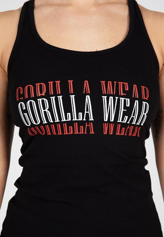 Gorilla Wear Verona Tank Top - Black - Urban Gym Wear