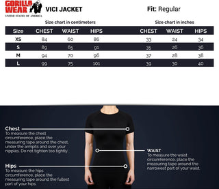 Gorilla Wear Vici Jacket - Anthracite - Urban Gym Wear